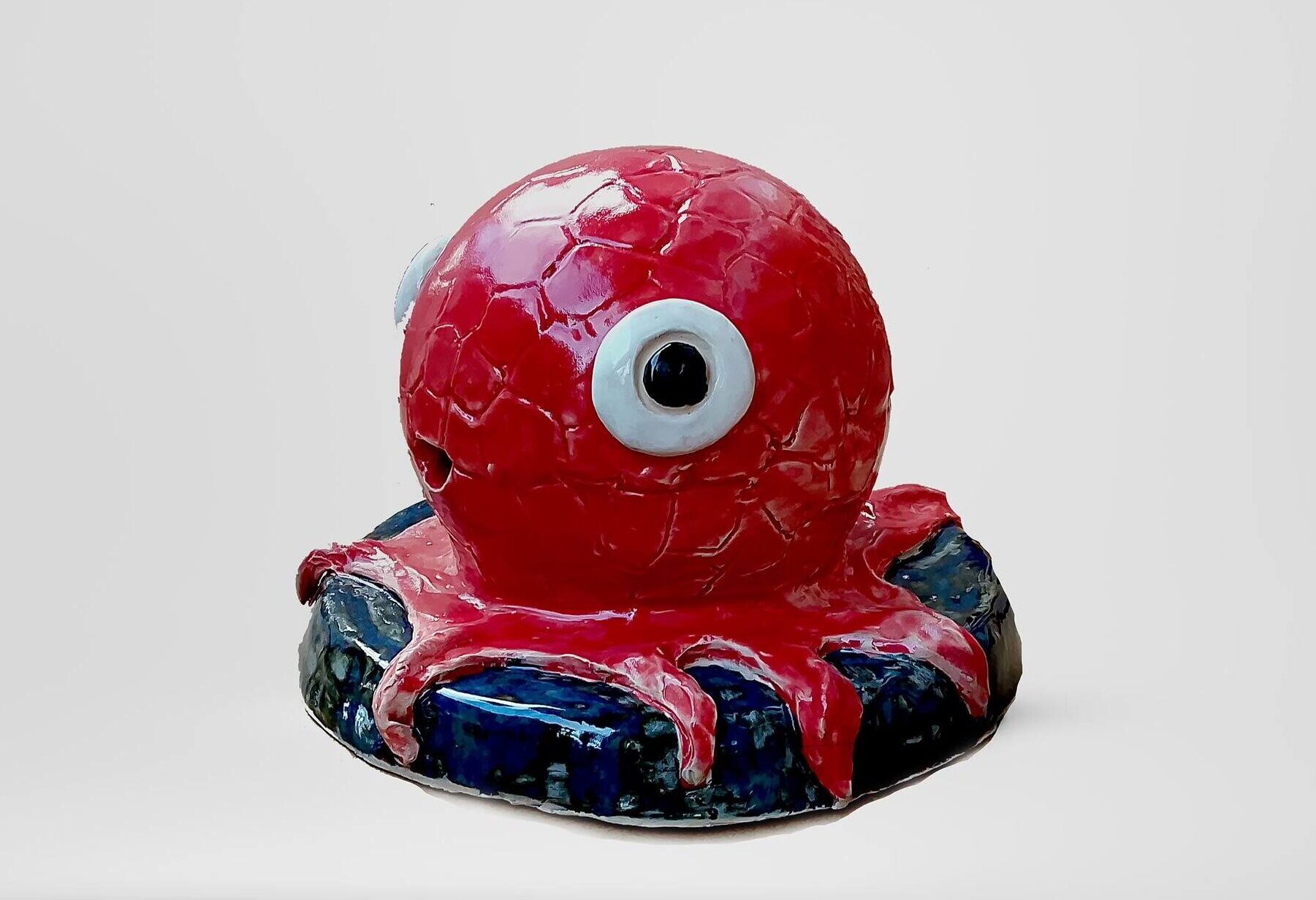 Sculptures & Ceramics deep sea red octopus.